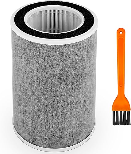 Filtro de repuesto para Shark HP201 HP202 Clean Sense MAX, compatible con filtros HEPA verdaderos HP200 HP301 HP302 HC500 HC501 UA205 AP1000 True