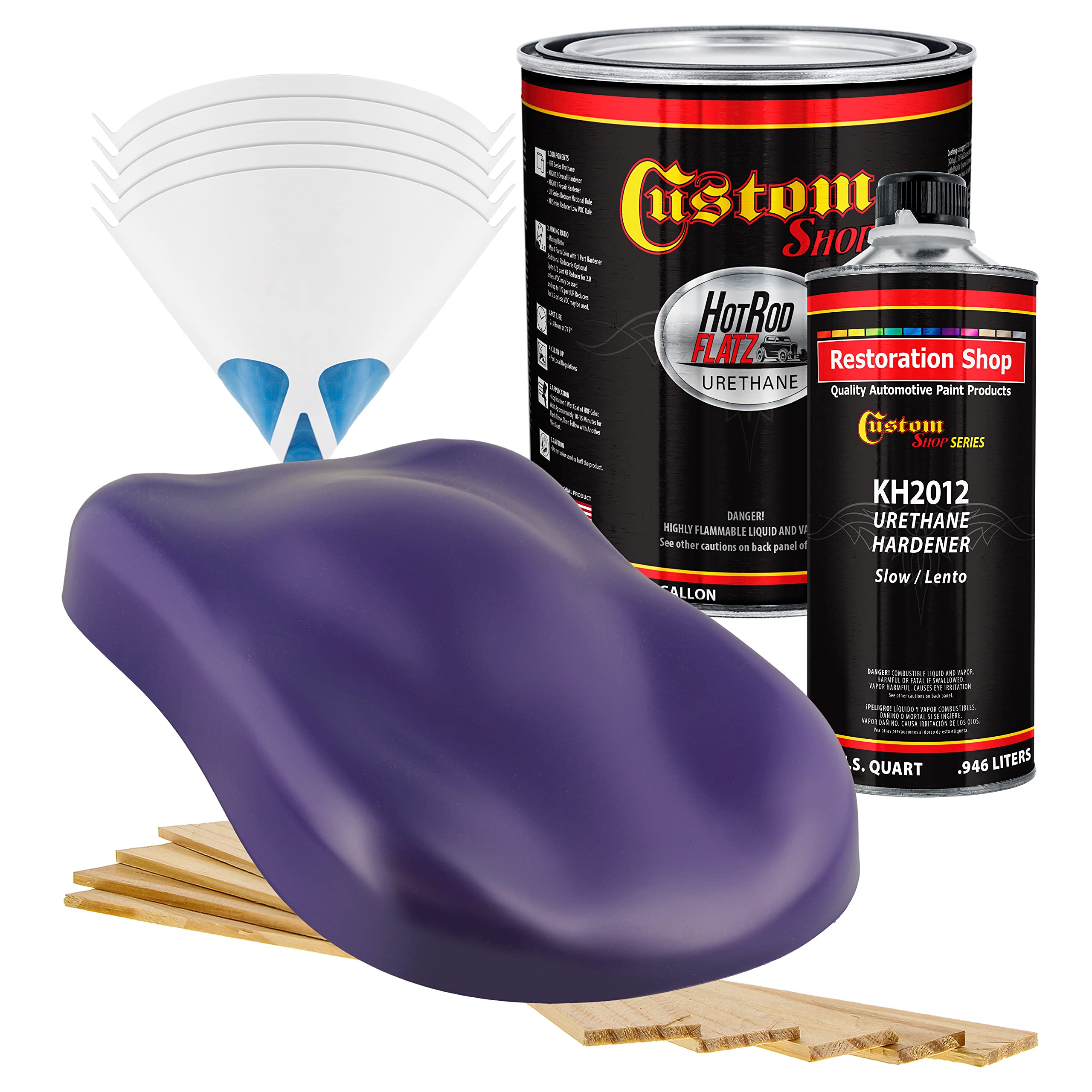 Amazon.com: Custom Shop - Mystical Purple - Hot Rod Flatz Flat