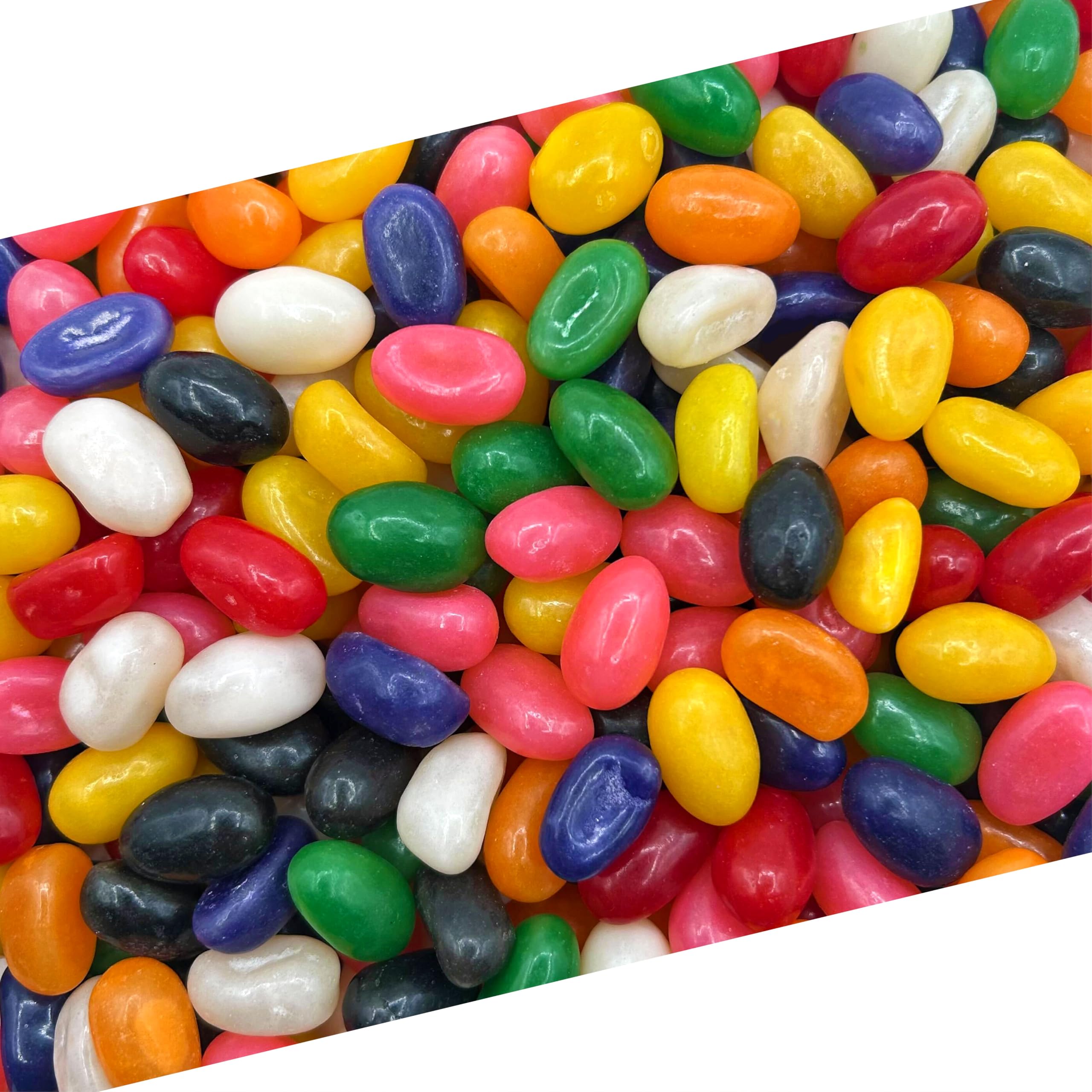 Jelly Beans | 1 Pound Bag | Assorted Fruit & Licorice Flavors | Chewy Candy for Gifting, Dessert Decorating, Candy Buffets, Party Favors & Holiday