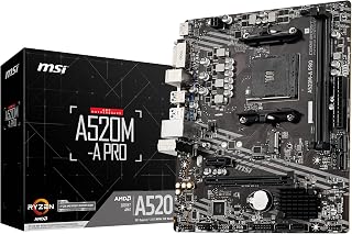🛍️ Placa-Mãe MSI A520M-A PRO, AMD AM4, mATX, DDR4, Preto - A520M-A PRO

💸 De R$ 439,00
💰 Por R$ 388,55 💳 ou 8x de R$