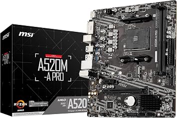 ADMI CPU/Motherboard Bundle   AMD Ryzen 5 5500 + MSI A520M PRO-A No RAM   Pre-Assembled & Tested