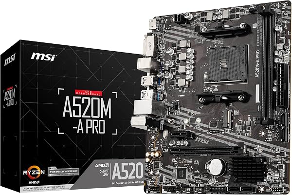MSI A520M-A PRO Scheda Madre Micro ATX