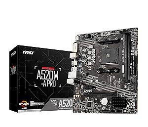 MSI A520M-A PRO Motherboard