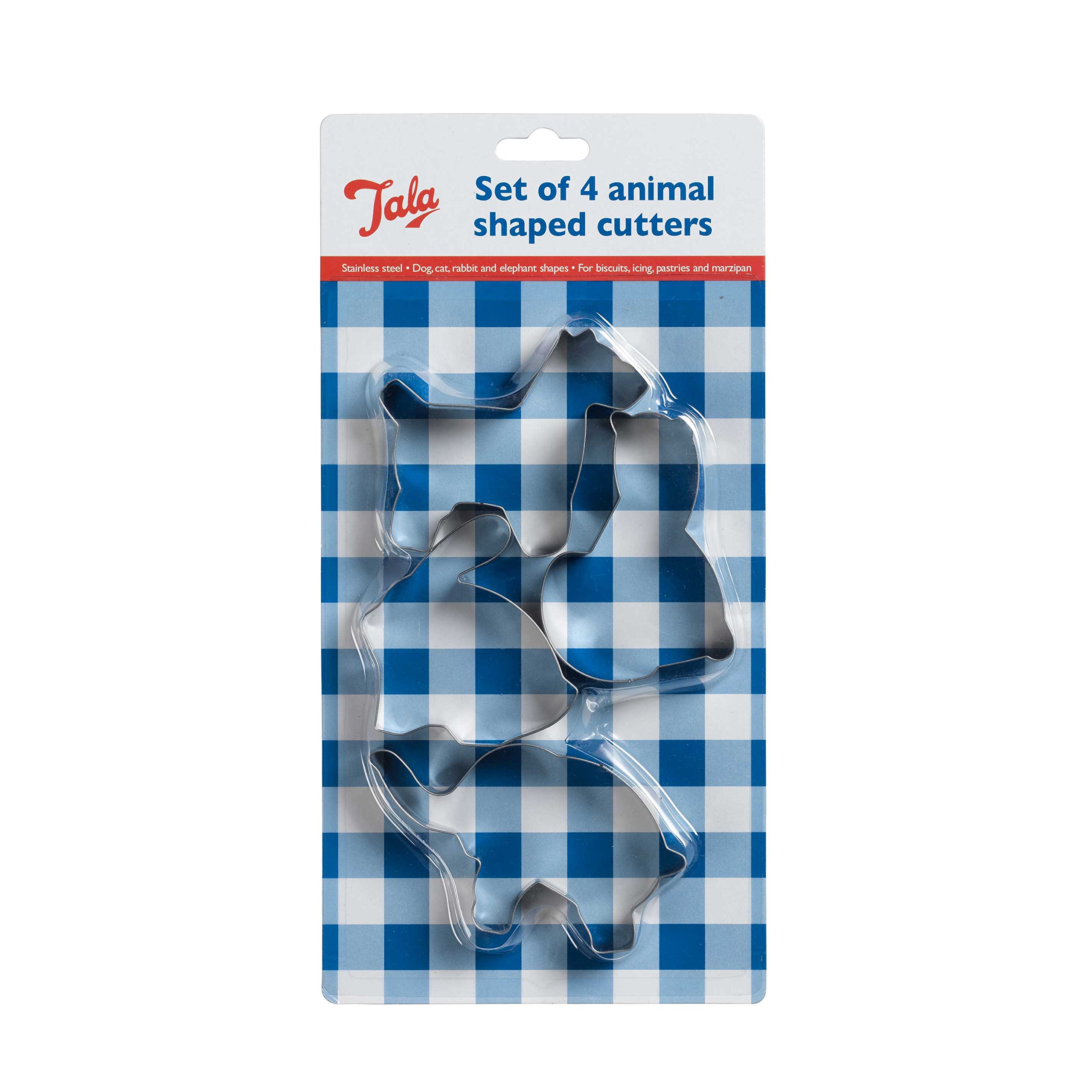 Tala Animal Cutters, Set of 4