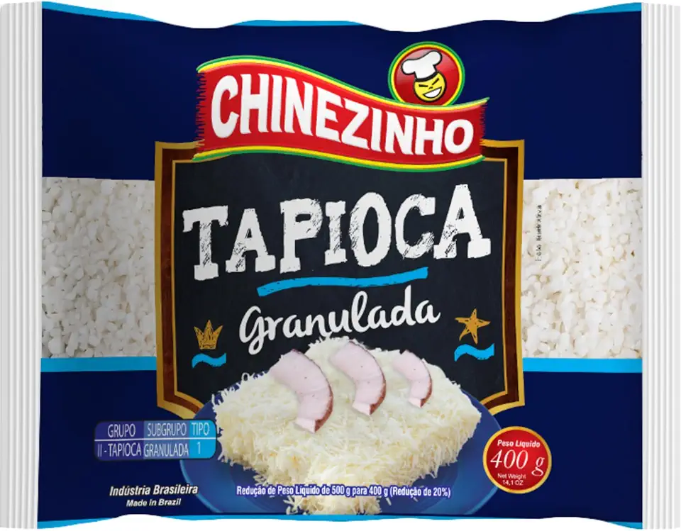 Chinezinho, Tapioca, 400 Gramas