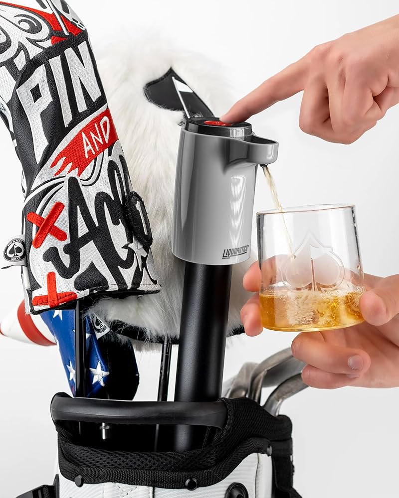Pins & Aces Golf LiquorStick 2.0 - Electric Drink Dispenser