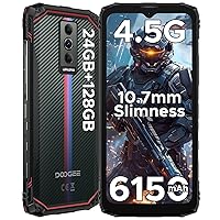DOOGEE Blade 10 Energy 4.5G Rugged Smartphone, 24GB+128GB/2TB