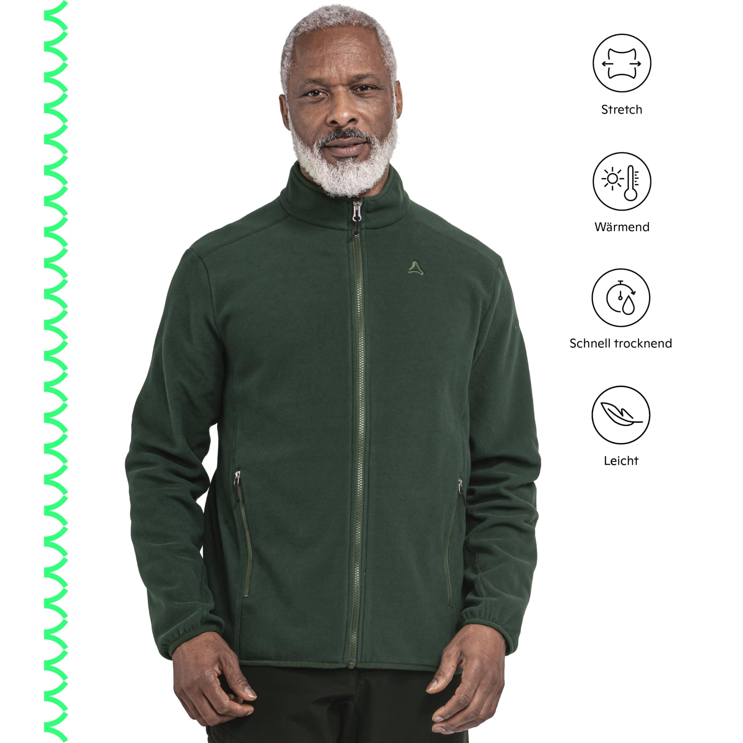 Schöffel Herren Fleece Jk Style Ash Mns Fleecejacke (1er Pack)