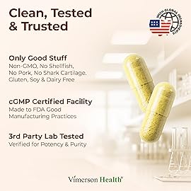 Glucosamine Chondroitin MSM - Joint Support Supplement for Women and Men with Glucosamine Sulfate 1500 mg, Chondroitin and MSM - for Cartilage, Joint Health and Flexibility - 90 Capsules