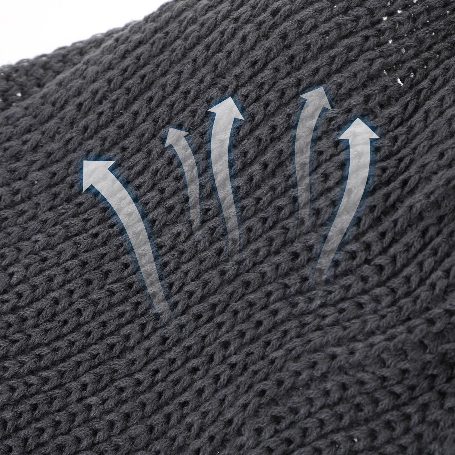 BESPORTBLE Bufanda Unisex con Mangas de Punto Chal Otoño Invierno Cálido Elegante y para Cuello y Brazos