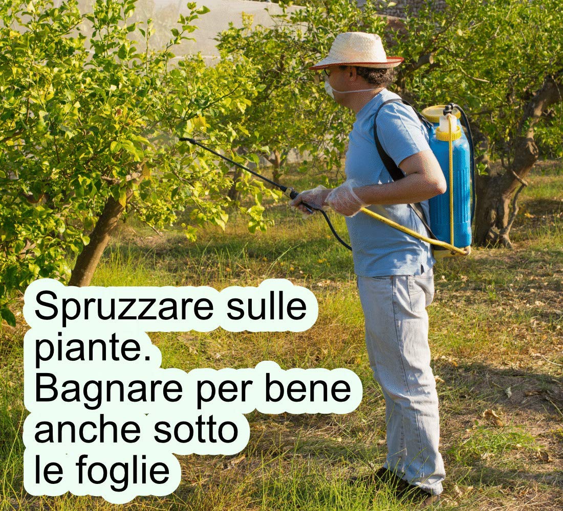 Bioki Sapone Molle di Potassio, Alta concentrazione, Ideale Come Lava melata di Piante e potenziatore delle difese delle Piante, tanica da 20 kg