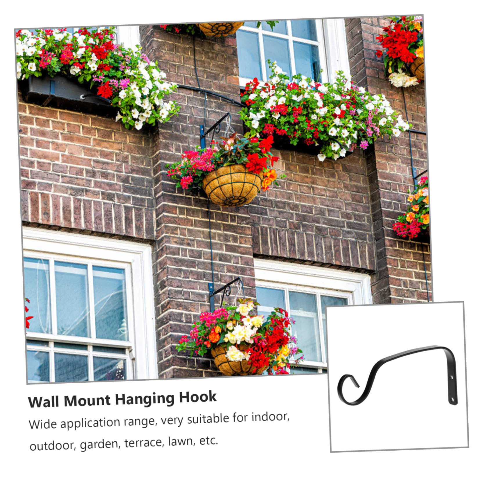 Amazon.co.jp: GANAZONO 1セットアイアンウォールフック アンティーク