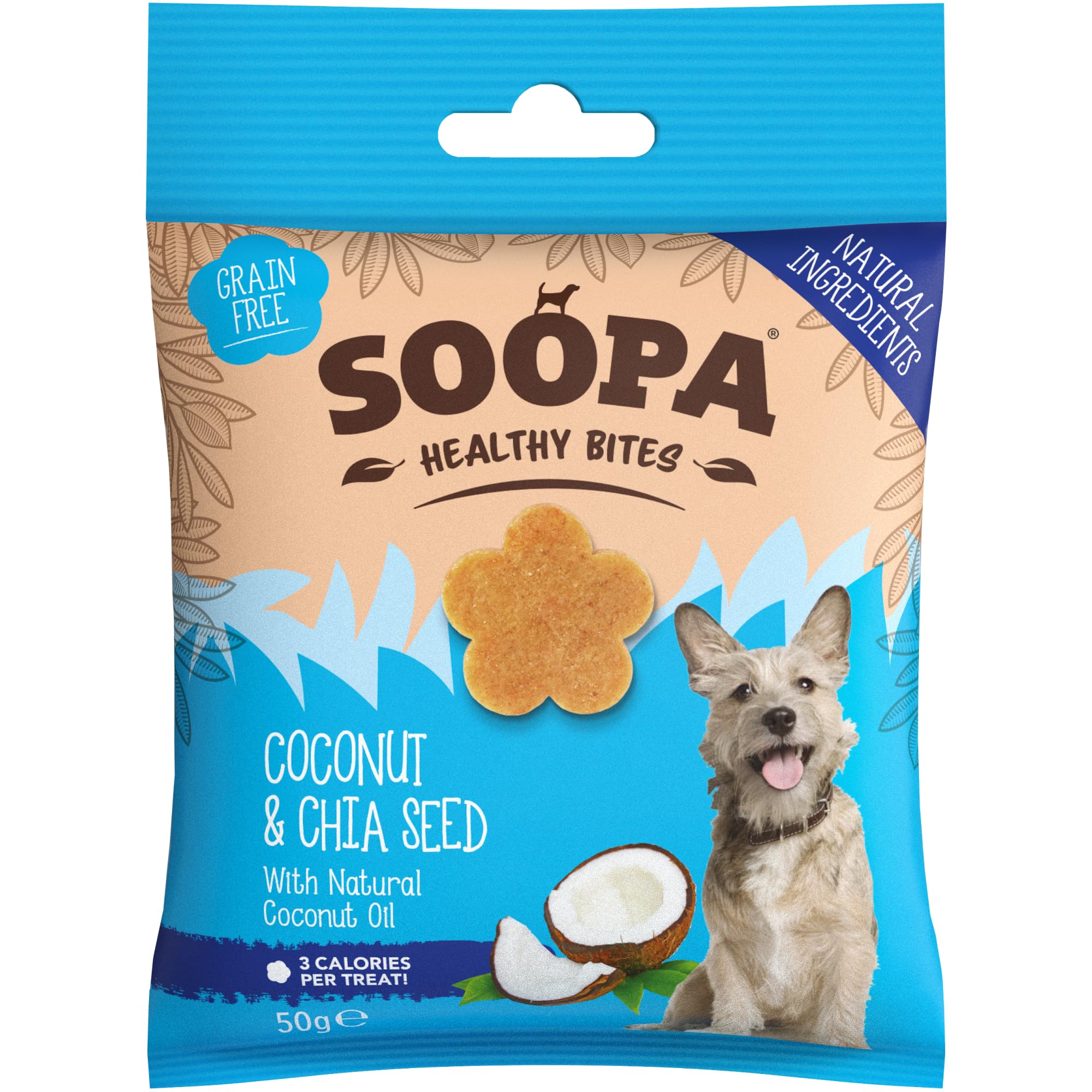 SOOPA Healthy Bites Coco & Chia Seed 50 g