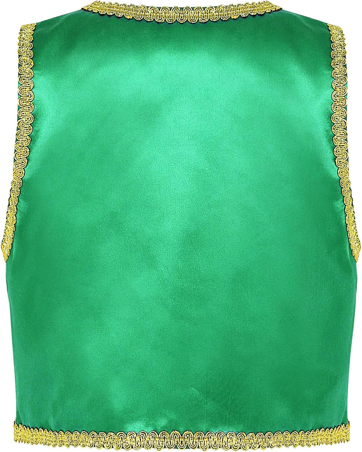 Kids Boys Arabian Prince Outfit Sleeveless Vest Waistcoat Halloween Carnival Fancy Party Dress Up