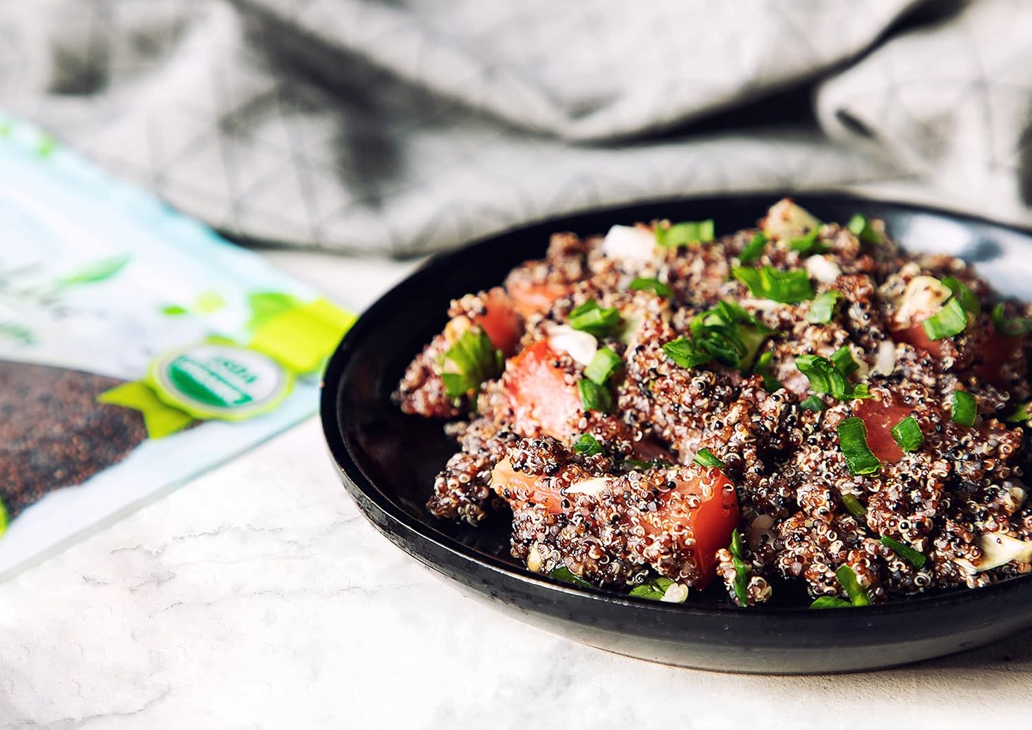 Food to Live Organic Kaniwa Seeds, 5 Pounds - Non-GMO Canihua Grain, Kosher, Raw, Vegan, Sproutable, Bulk, Rich Protein, Dietary Fiber, Iron, Calcium, Zinc. Easily Milled Flour. Tastier than Quinoa.