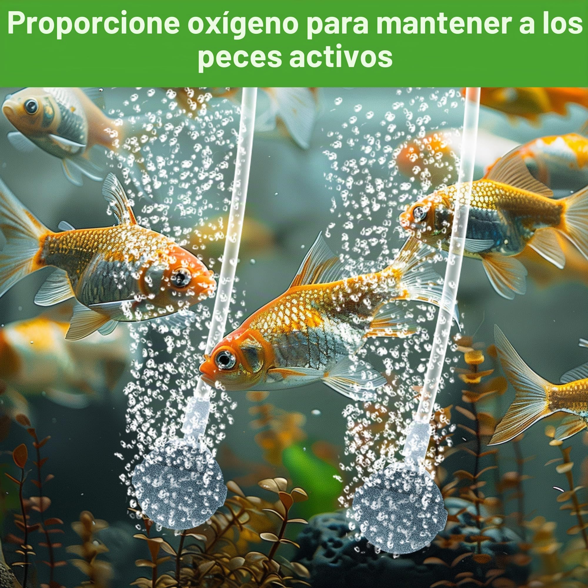 Biling Aireador Solar de Estanque, 2W 1800mAh batería, Bomba de oxígeno Solar para Estanque, Bomba de Aire, Acuario, Estanque, aireador Solar para la circulación del Agua en el jardín