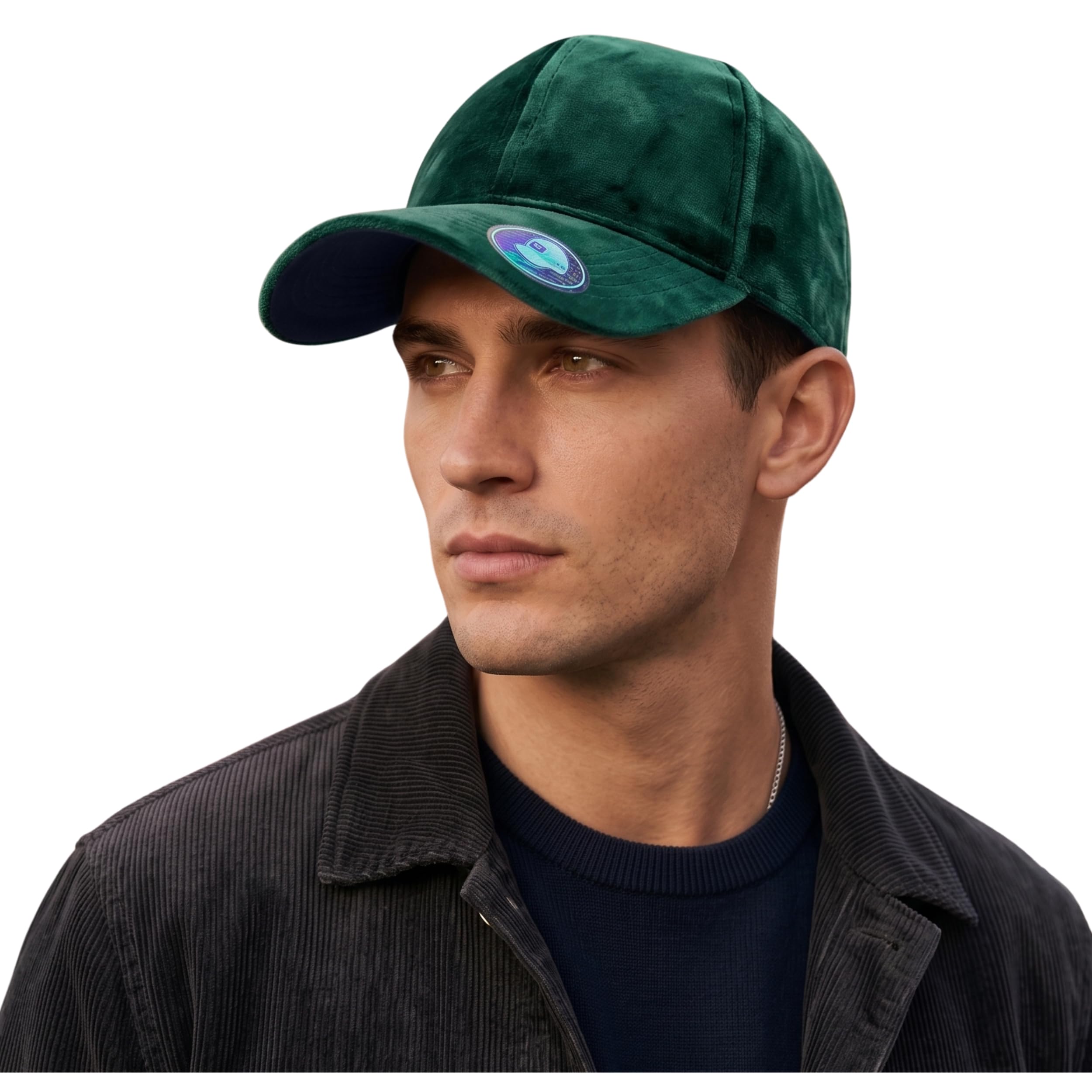 jamont Premium Velvet Unique Baseball Cap with Metal Adjuster and Mount, Breathable Cotton Sweat Absorber, Adjustable Strap Cap for Men and Women-picture-30