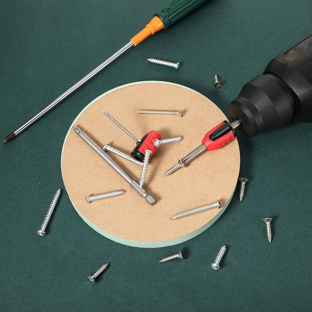 Magnetic Screw Holder Rings, 1/4 Inch/ 6.35 mm Screwdriver