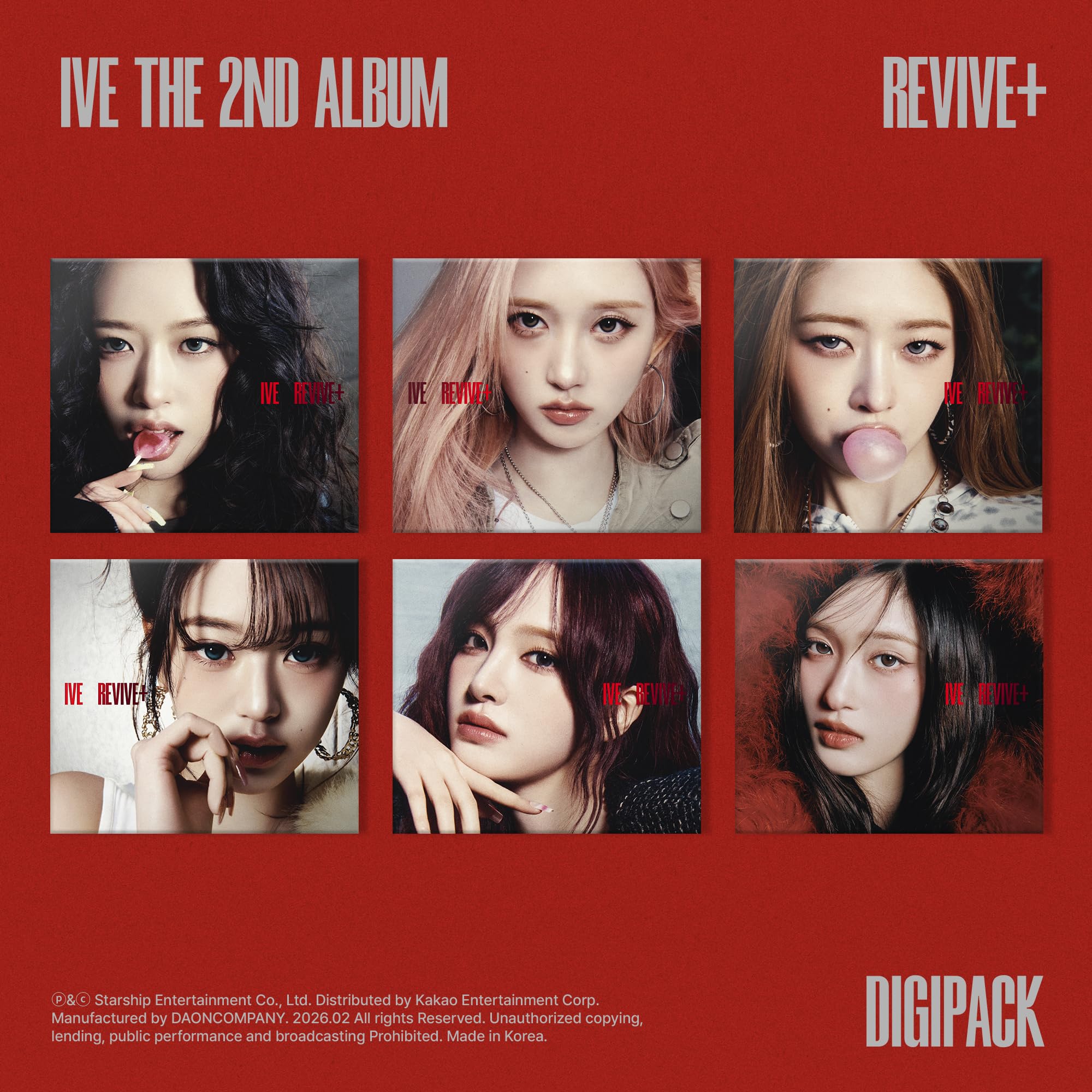(DIGIPACK) IVE THE 2nd STUDIO REVIVE+