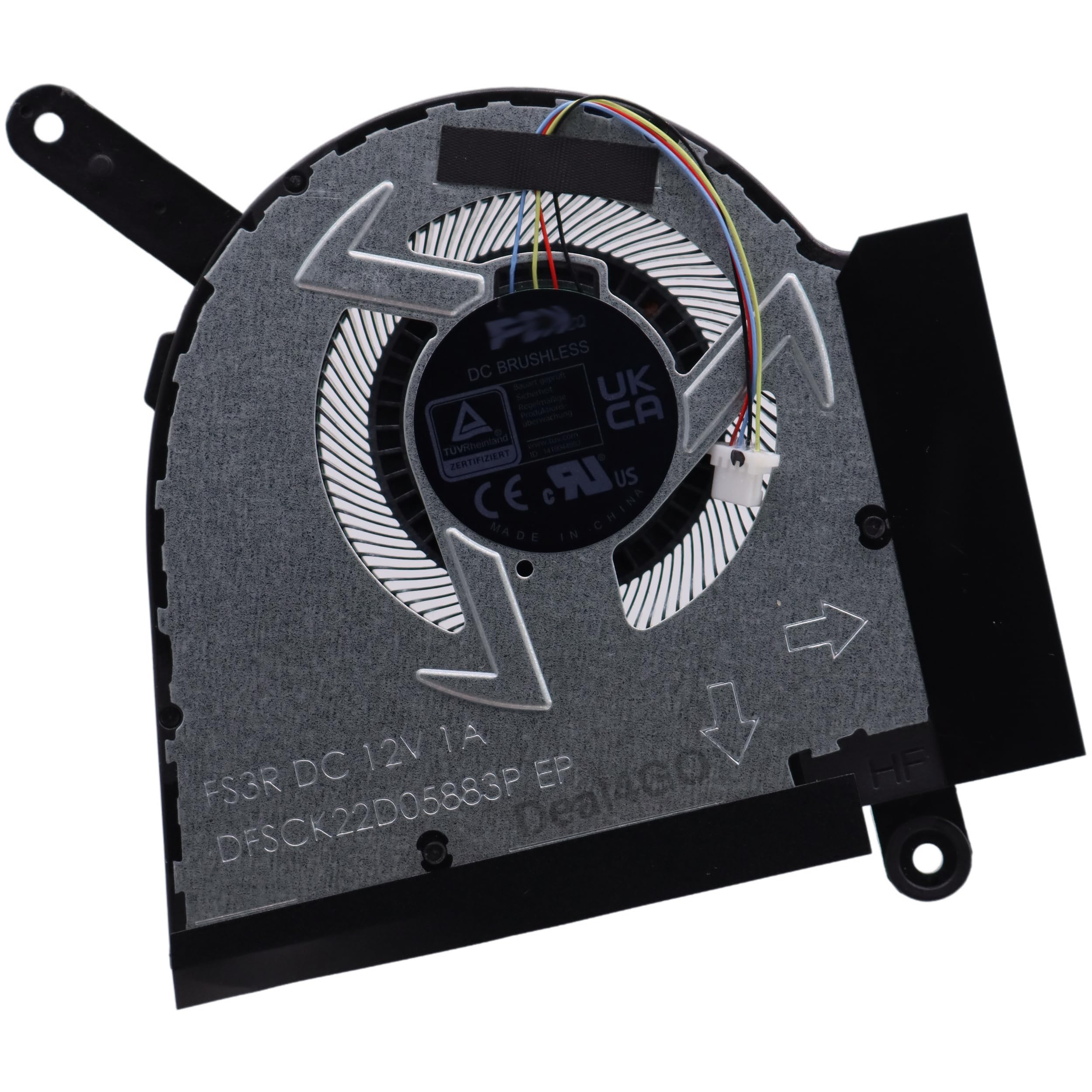 Ventilateur de Refroidissement Graphique GPU 13NR0HM0M02011 pour ASUS FA607