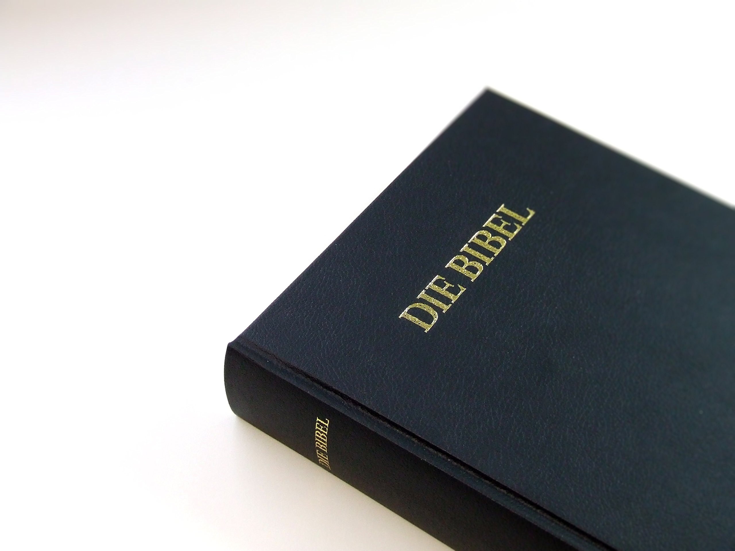 Schlachter 2000 Bibel - Großdruckausgabe (Hardcover, schwarz): Großdruckausgabe, Cover schwarz / Fadenheftung / ohne Parallelstellen