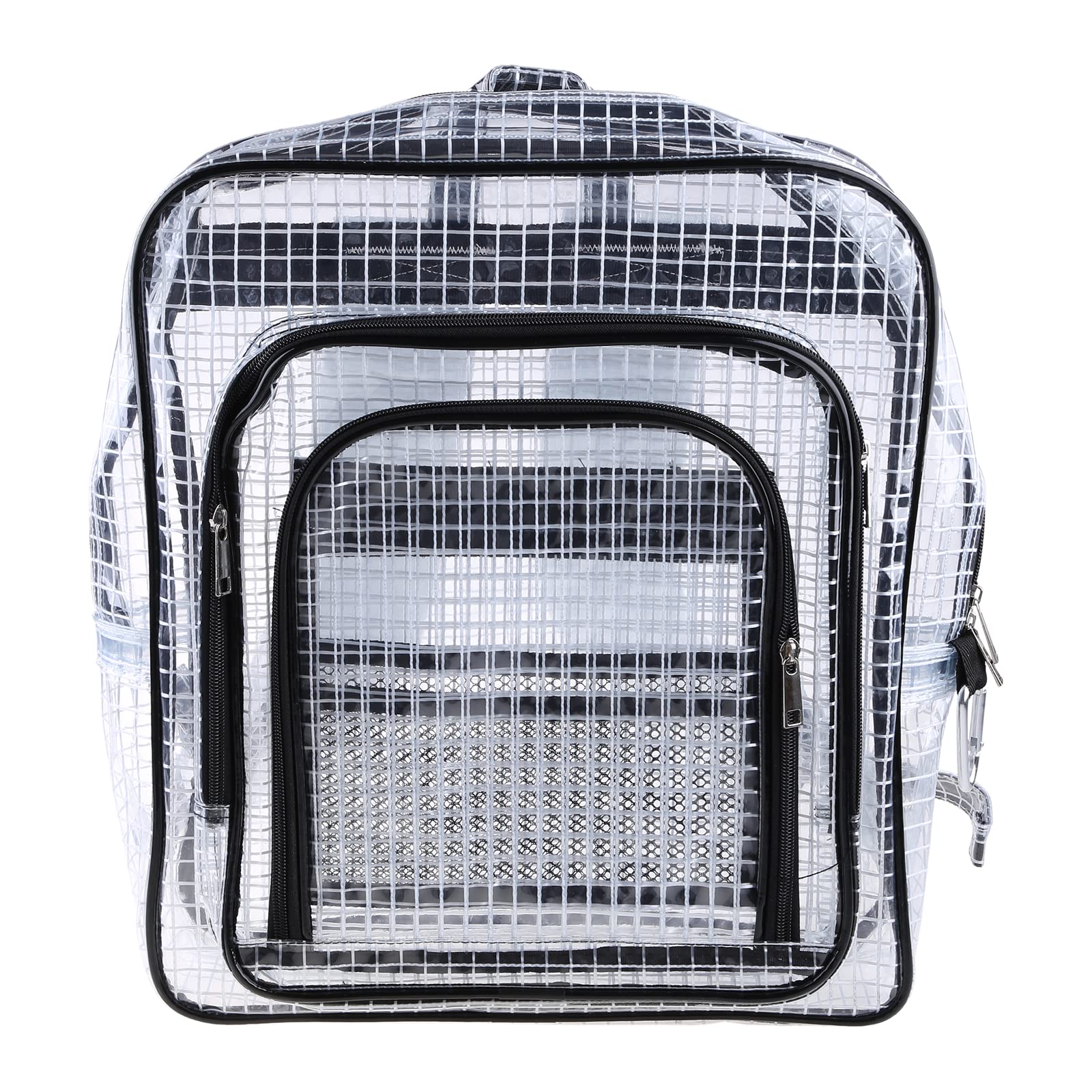 Hrtyvhin Anti-static Clear PVC Backpack Cleanroom Tool Bag for Computer Tools