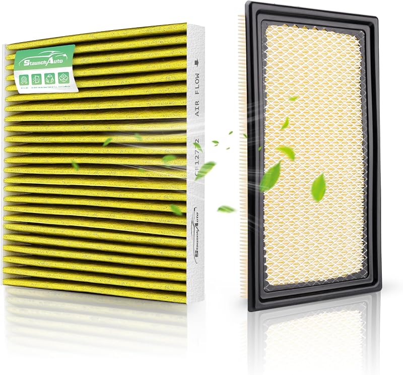 Kit de filtro de ar do motor e cabine StaunchAuto para Ford Explorer 2.3/3.0L 2020–2026 – 2 unidades