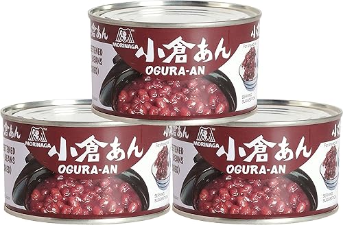Morinaga Ogura An (frijoles rojos mezclados) 15.16 onzas (paquete de 3)