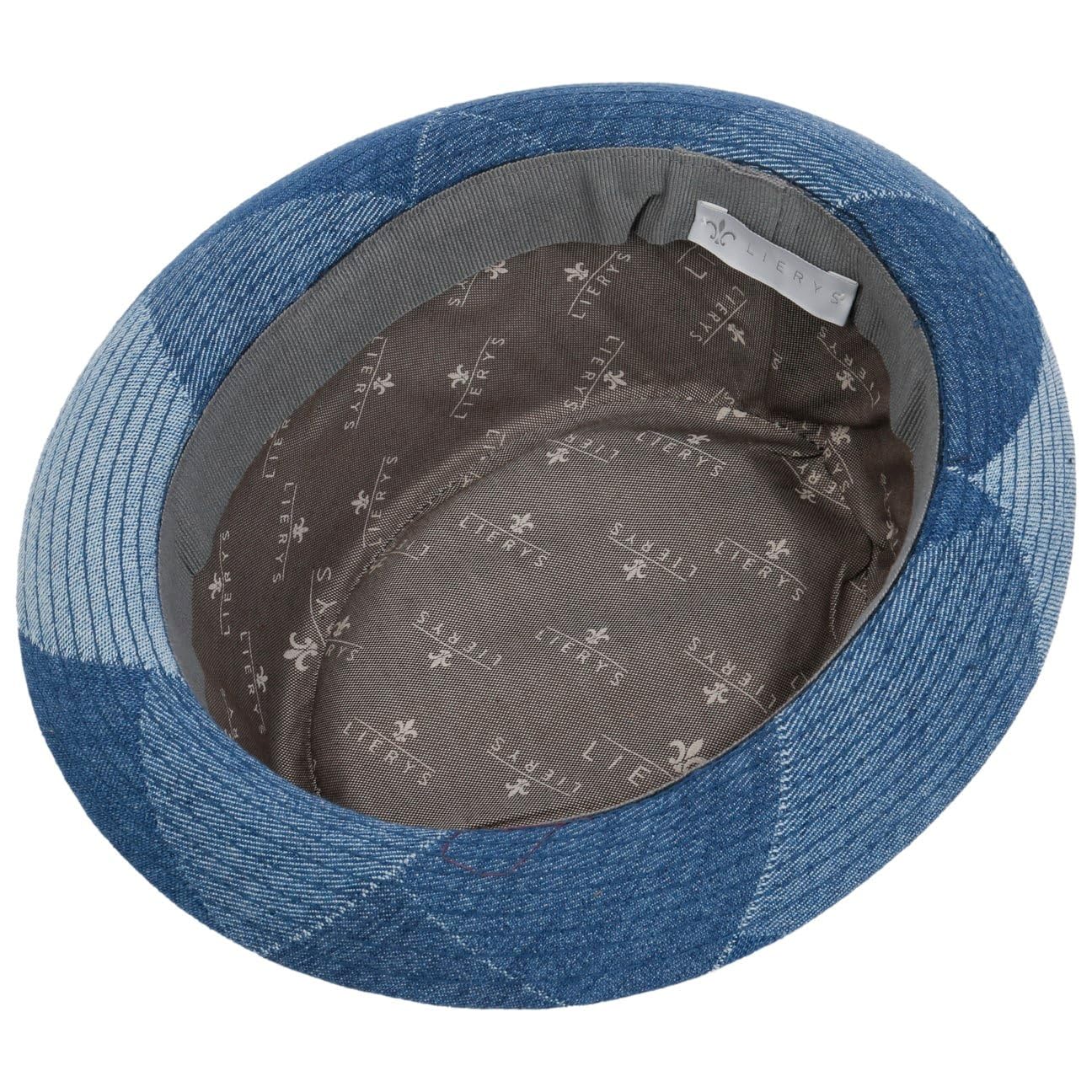LIERYS Prendick Pork Pie Stoffhut Damen Made in Italy Sommer