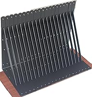 Vista 41 de Paquete de 20 soportes de estante resistentes de 20 pulgadas de largo x 12 pulgadas de alto con tornillos, soportes de estante de metal, soportes