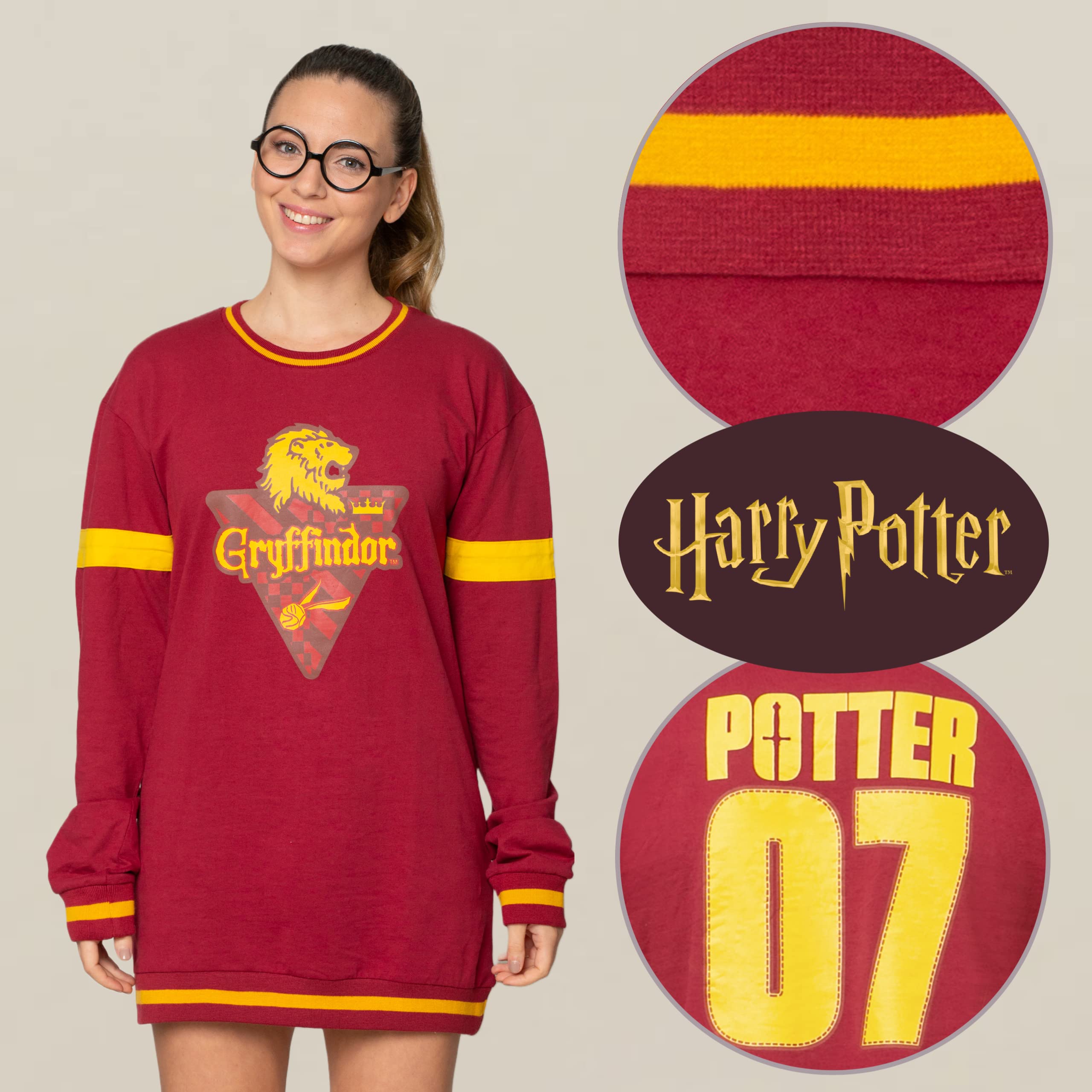 Sudadera Harry Potter Niña Gryffindor Ropa Hogwarts Tallas 9-16 Años