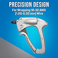 Vista 2 de Jonard G100/R3278 Herramienta manual de aluminio para envolver cables, 18 AWG (0.039 in) a 32 AWG (0.008 in)