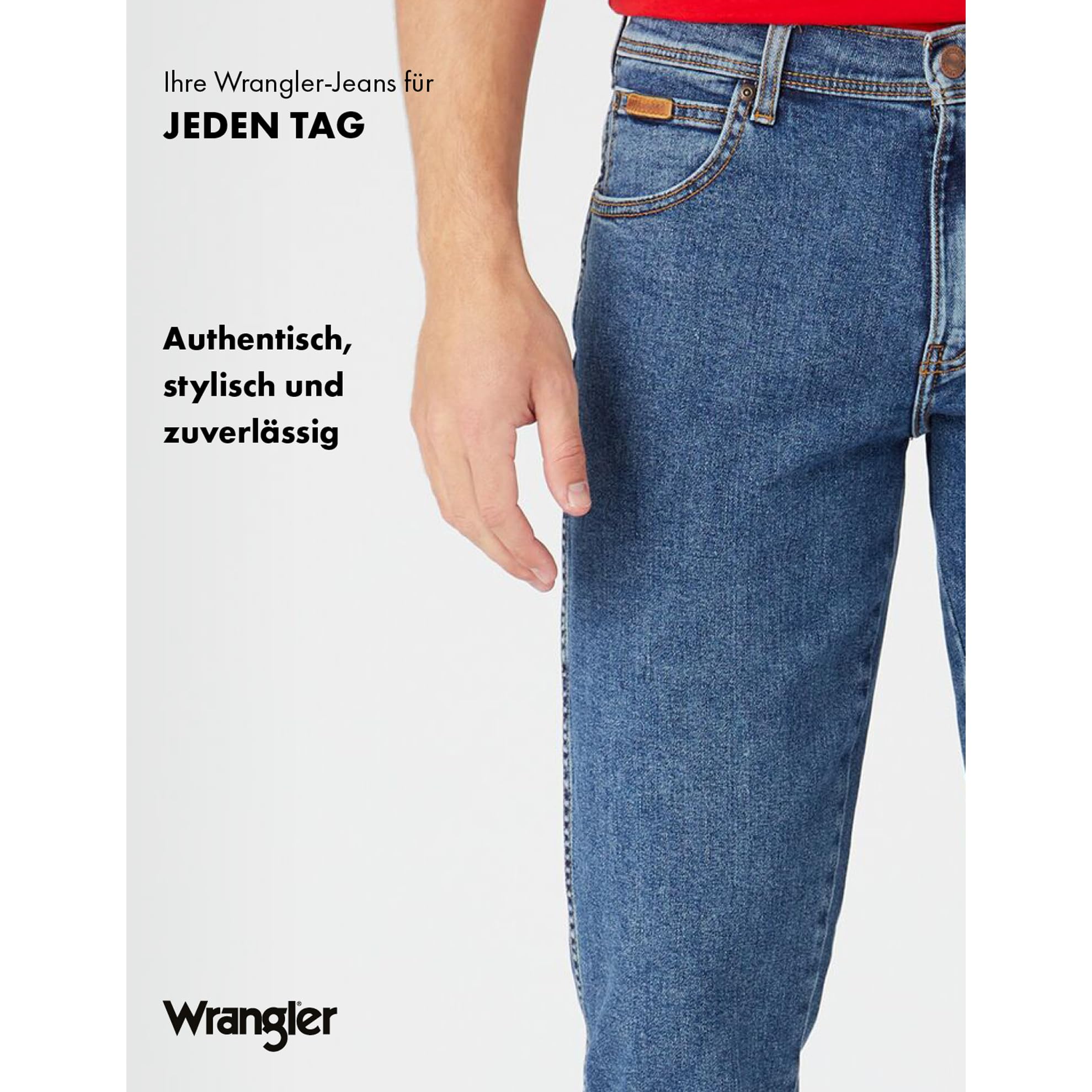 Wrangler Herren Texas Straight Jeans – Bild 6