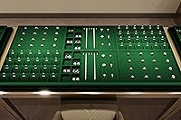 Vista 6 de Bandeja organizadora de 24 bandas para anillos y aretes, bandeja organizadora de joyas de terciopelo verde, bandejas de exhibición