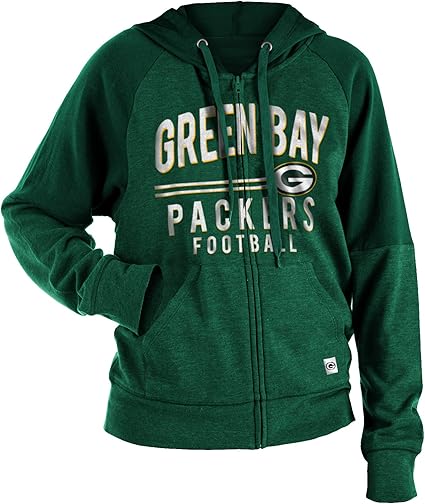 Amazon.com: New Era Green Bay Packers - Sudadera con capucha para mujer,  diseño de forro polar con cremallera, Verde, XS : Deportes y Actividades al  Aire Libre