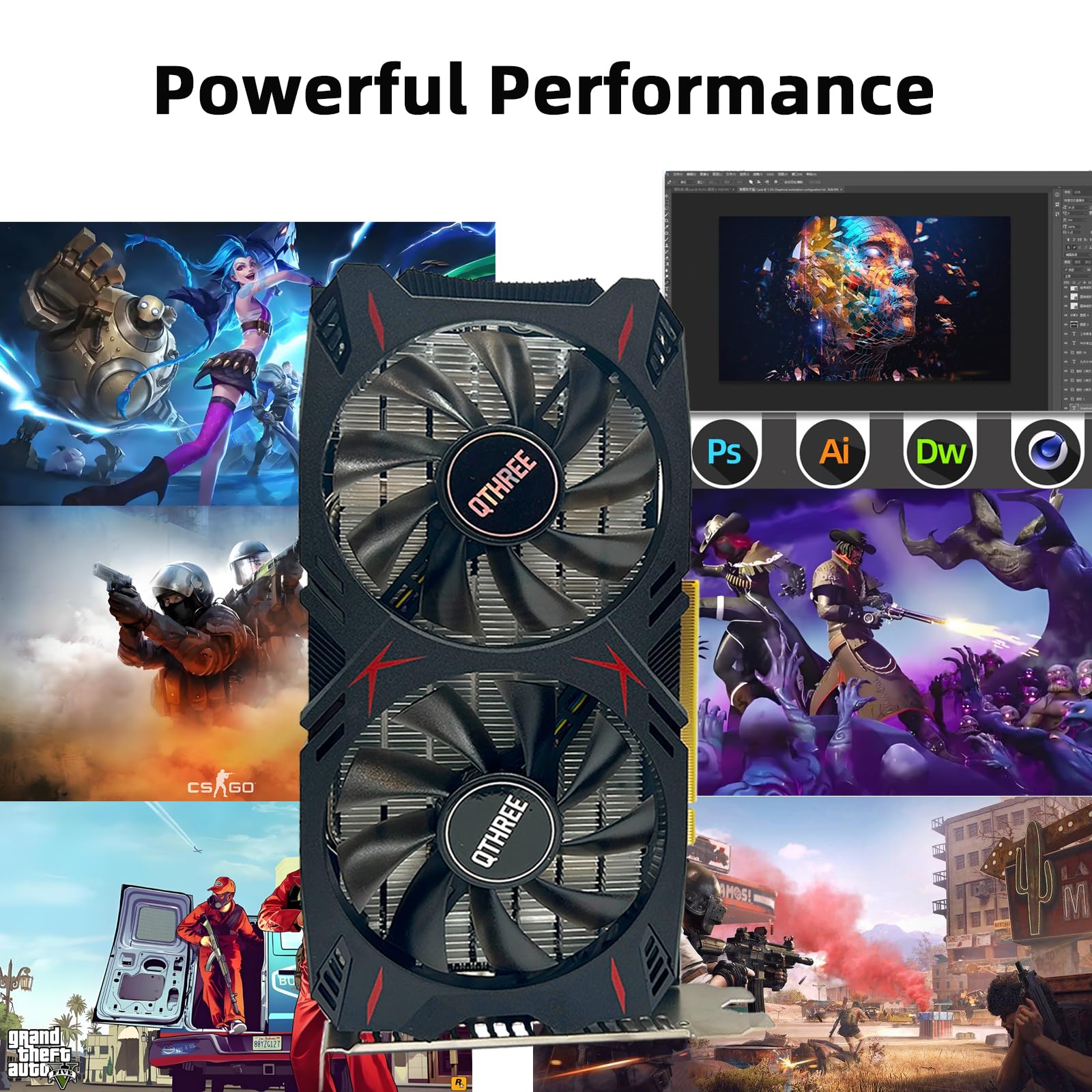 GTX 960　4G GeForce® GTX 960 AMP! 4GB | ZOTAC