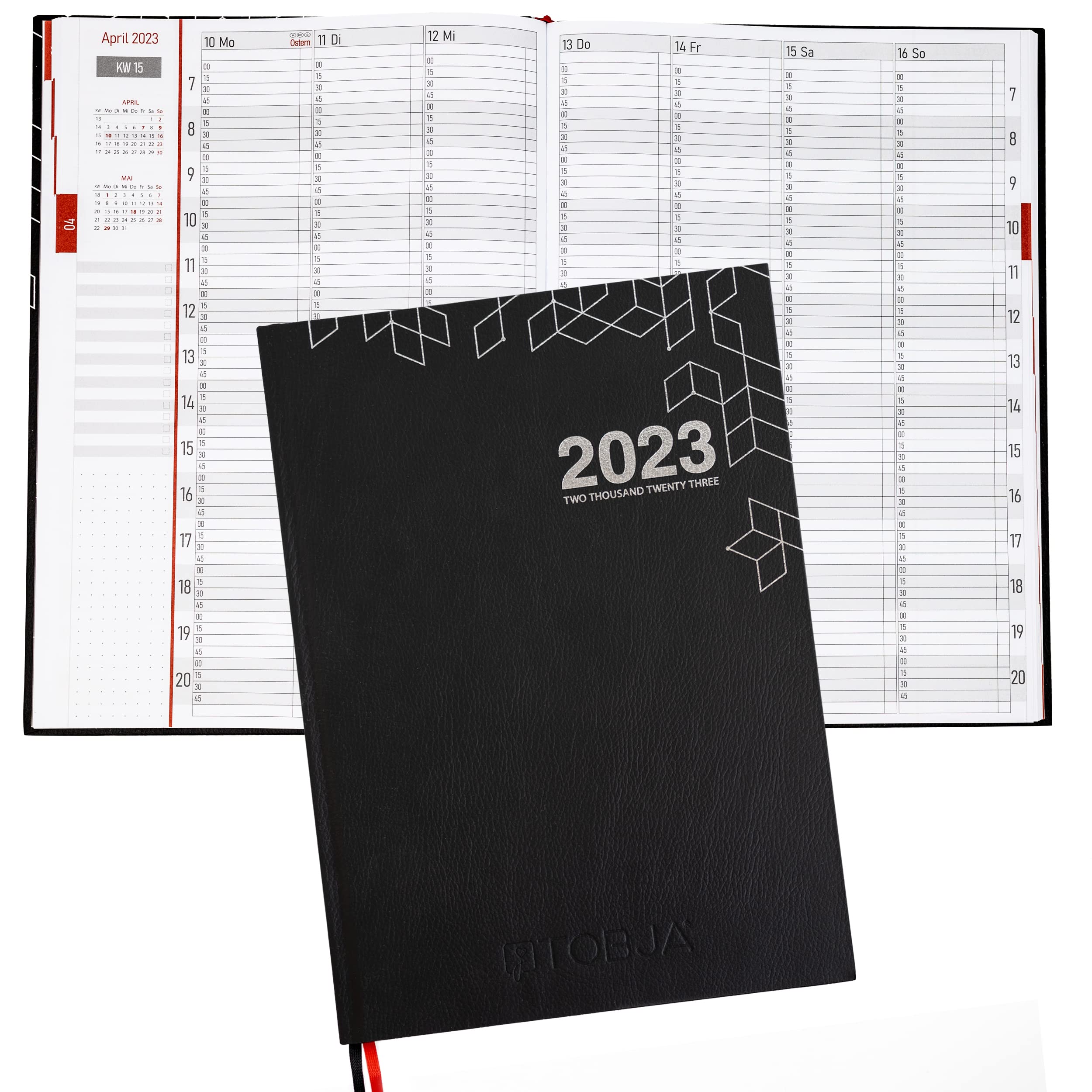 Buy TOBJA® Reservation Book Practice Planner 2023 Book 2023 A4 15