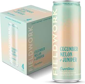 Amazon.com: Fieldwork Supertonic, Adaptogen Sparkling Drink with