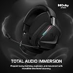 Corsair Void v2 MAX Wireless Gaming Headset for PC, PS5, PS4, Switch, Mobile - Simultaneous 2.4GHz+Bluetooth, Dolby Atmos, Sonarworks SoundID, 70Hr Battery, Fast Charging, Clear Microphone - Carbon