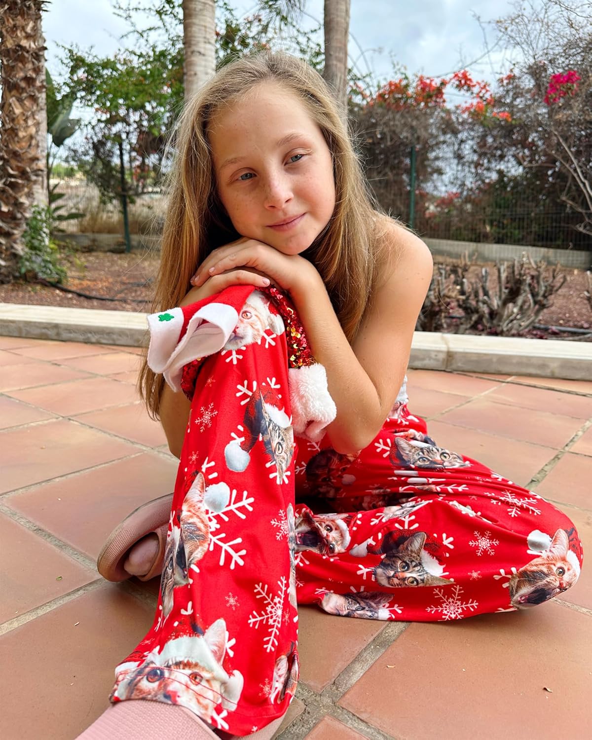 BFUSTYLE Kids Pajama Pants Drawstring Pyjamas Boys Girls Loose Holiday Trousers 7-14 Years Pj Bottoms - Image 6