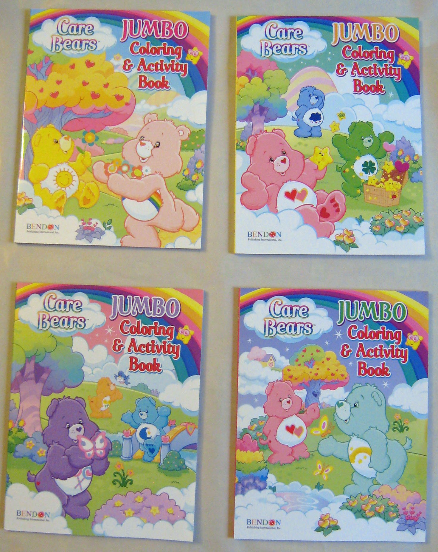 Buy Care Bears Jumbo Coloring & Activity Books - Set of 4 Online at ...
