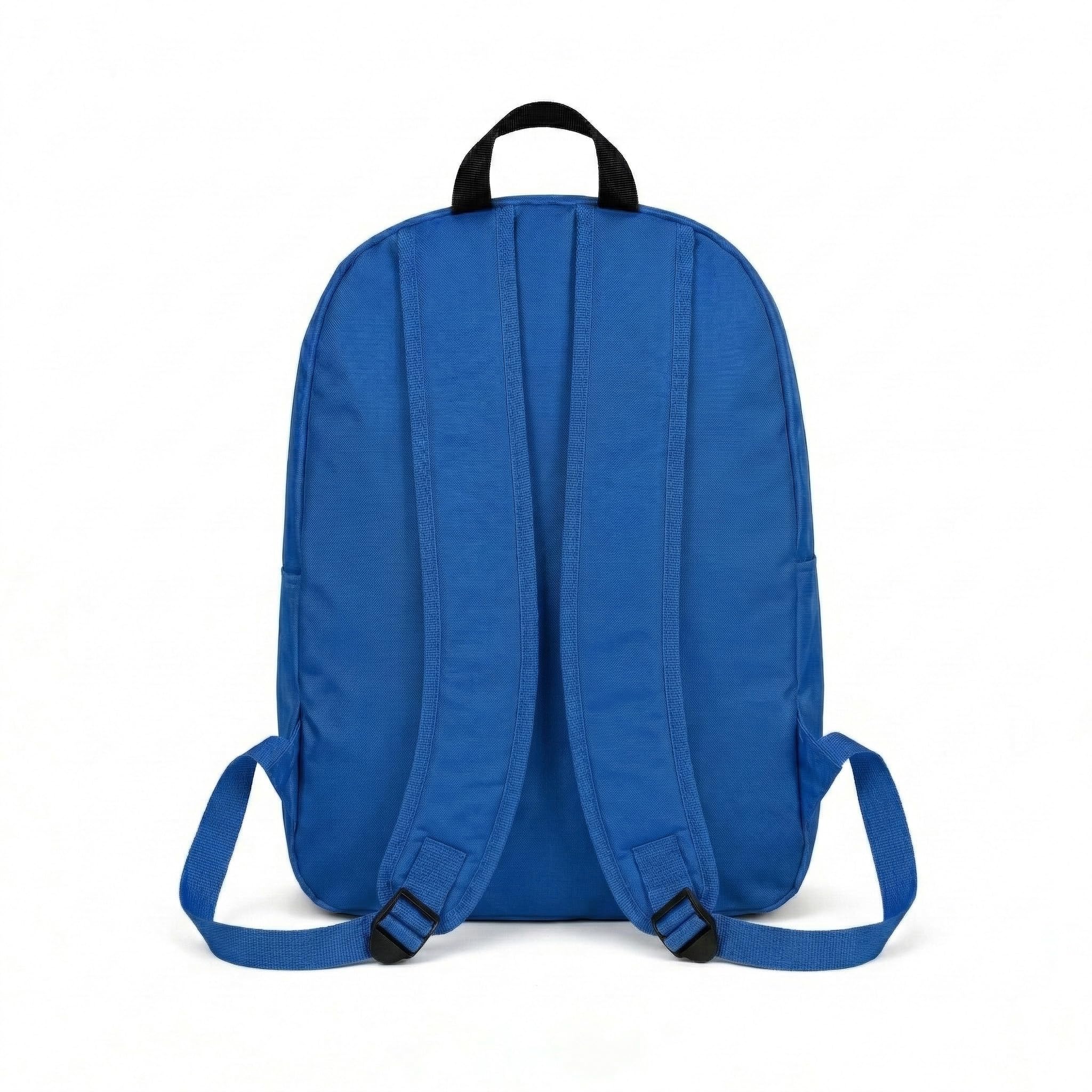 TECHMADE Zaino Scuola/Casual Unisex Multifunzionale 30x15x40 cm – IDEALE PER: Lavoro, Scuola, Ufficio, Tasche, Tempo Libero, Tasche Multiple e Cerniere Resistente - Poliestere 600D PVC (Blu)