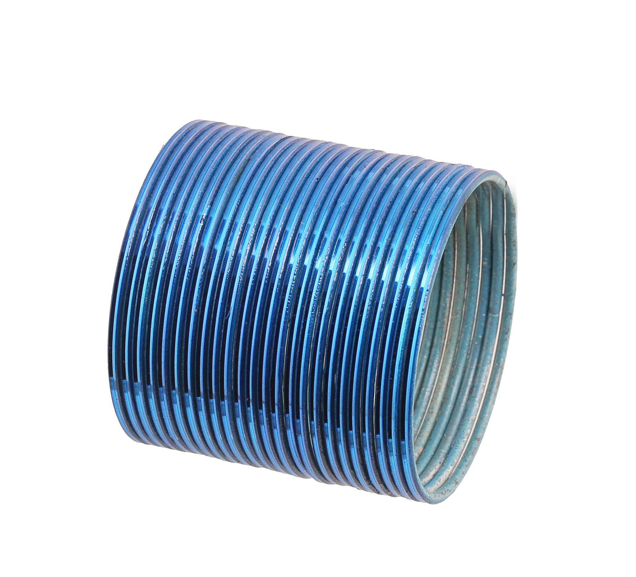 TouchstoneIndian Bollywood Fashion Handcrafted Exotic Golden Flakes Fabulous Vintage Textured Colors Golden Glitters Rhinestones Designer Jewelry Bangle Bracelets In Gold Tone For Women.