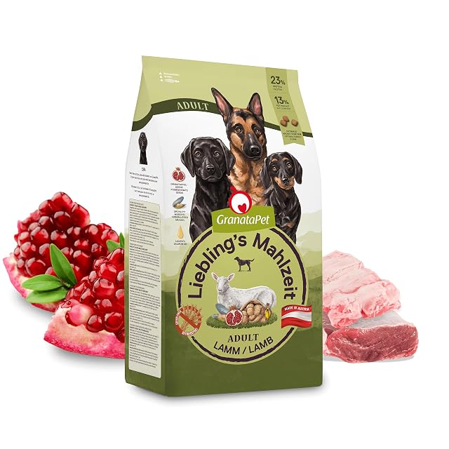 Foto 2 de 6 de GranataPet Comida Favorita para Adultos, Cordero, 1,8 kg, Comida Seca para Perros