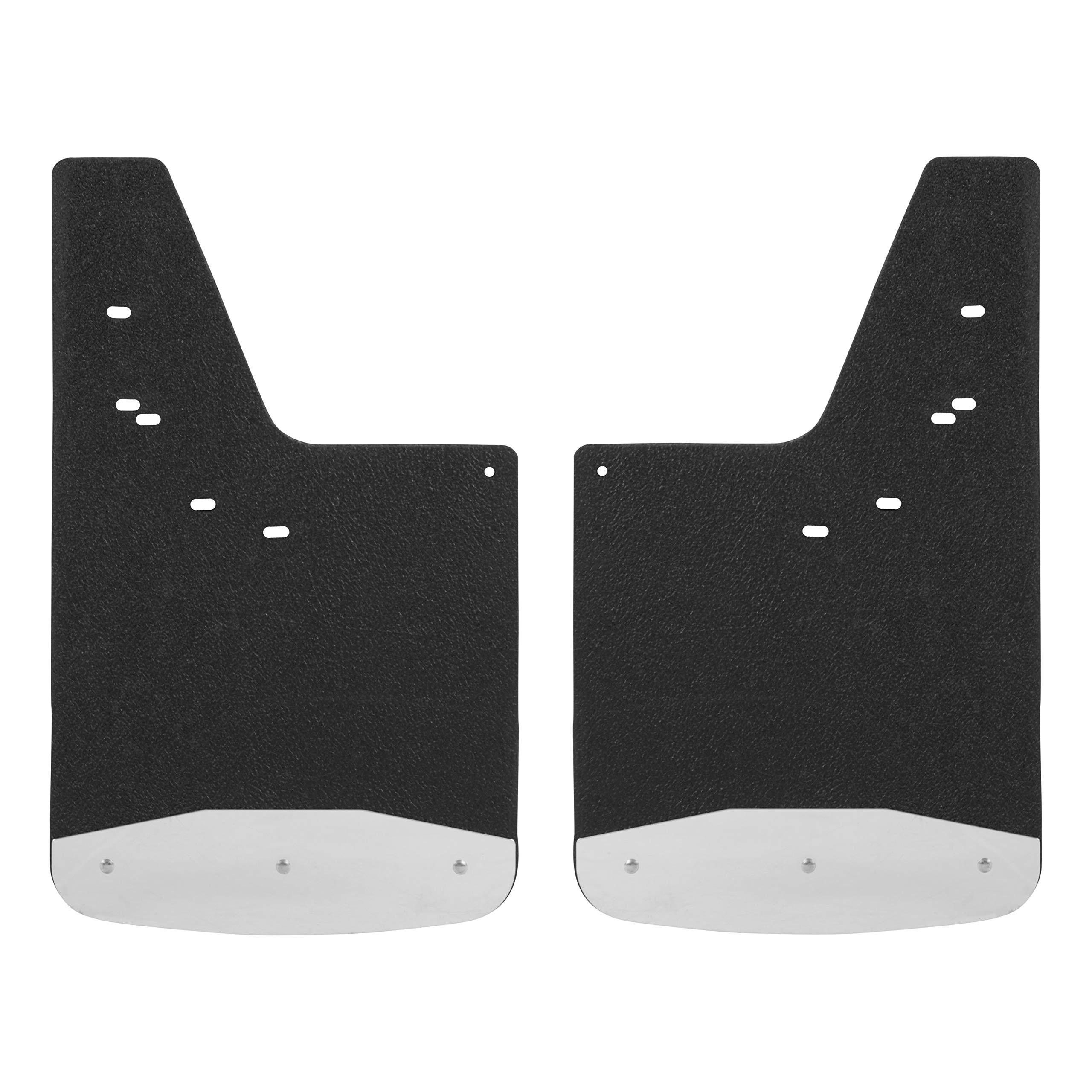 LUVERNE 250420 Front or Rear 12-Inch x 20-Inch Textured Rubber Mud Guards, Select Ford F-150, Lincoln Mark LT , Black