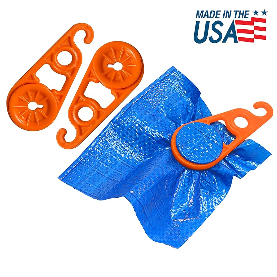 Amazon.com: ACCUSHARP Super Snaps Tarp Clips, Movable Snap