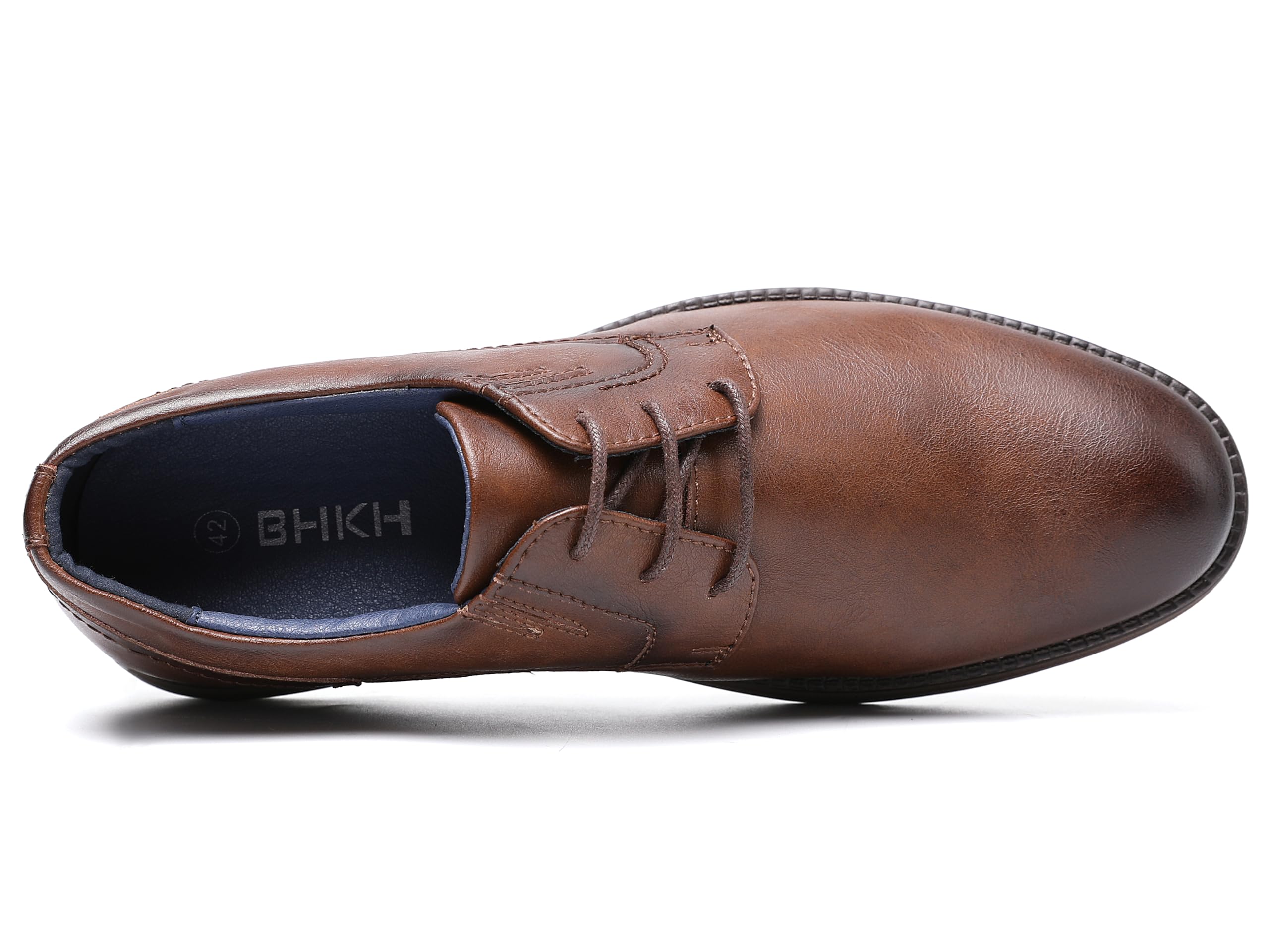 KNBR Zapatos formales para hombre con cordones para el trabajo, negocios, viajes, zapatos Oxford casuales
