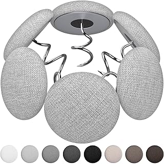 12 Colors Fabric Covered Button Twist Pins Dust Ruffle Pins- for Sofa，Upholstery，Armchair Caddies, Armrest