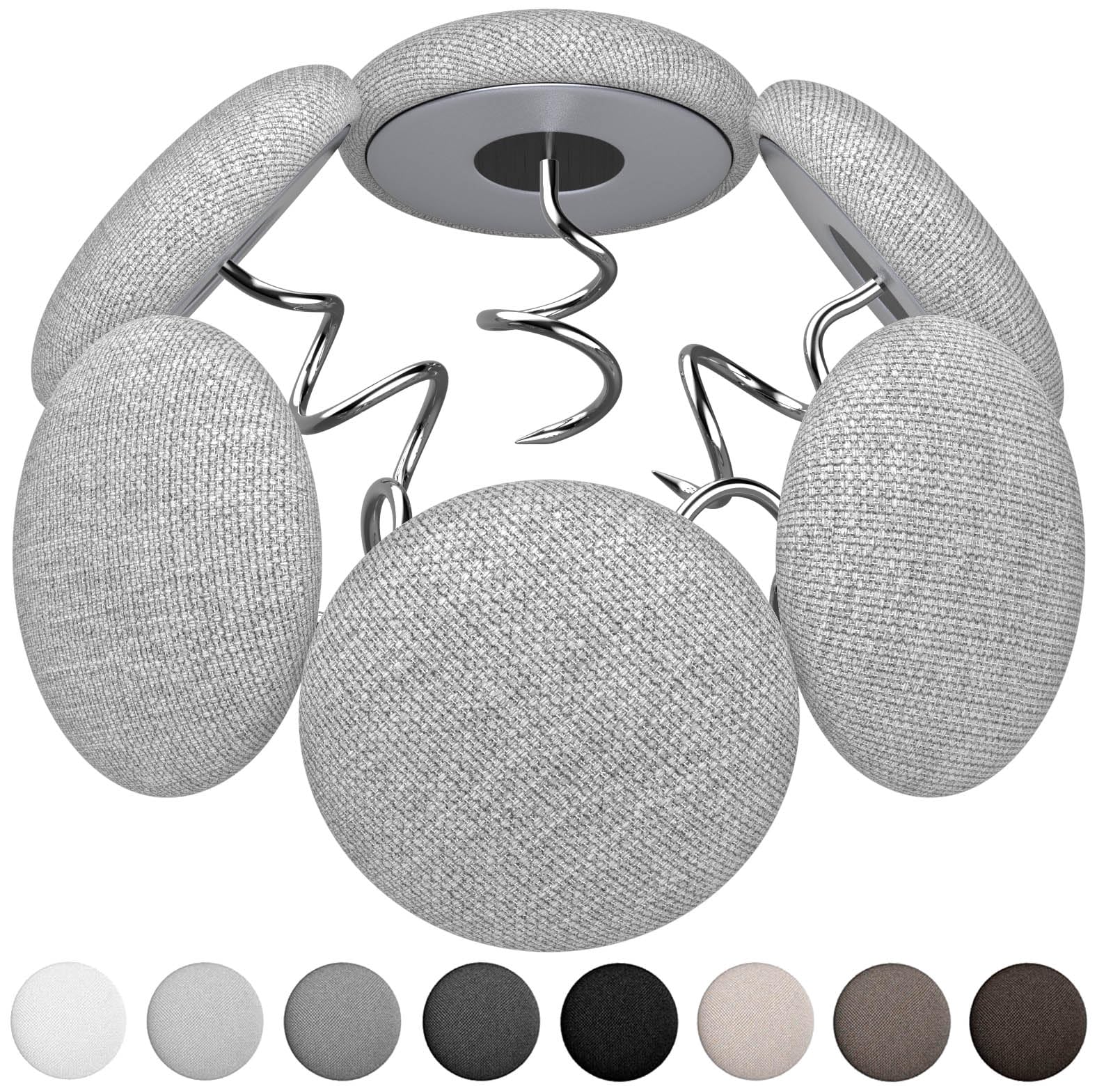 AHAILUOO Fabric 12-Piece