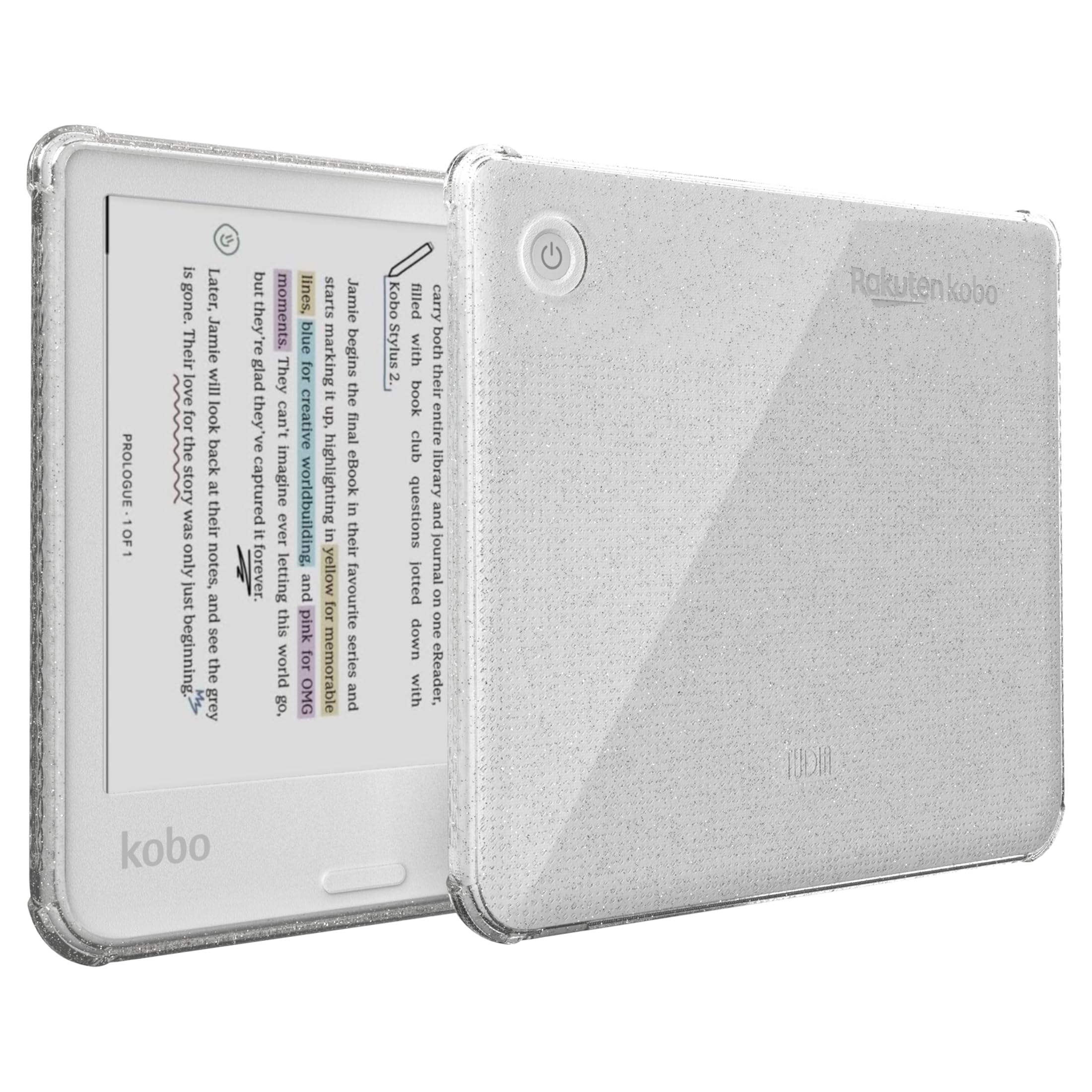 TUDIA SKN Coque Conçue Pour Kobo Libra Color (2024) 7" - [coin